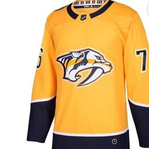 NWT NHL Nashville Predators Subban Jersey 2XL